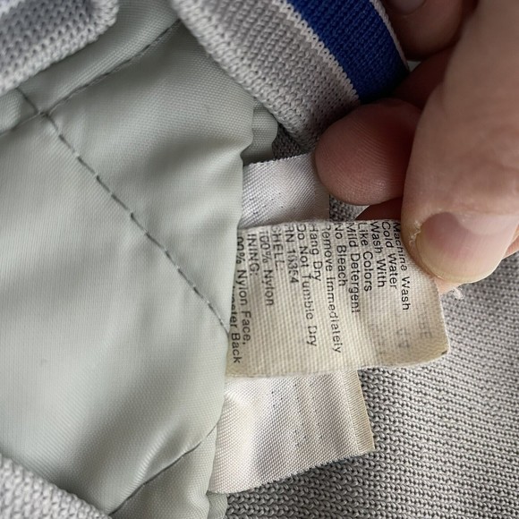 Vintage Hardee’s Nylon Jacket Large, Grey, Button Up, Hartwell USA, Janet - Picture 8 of 14